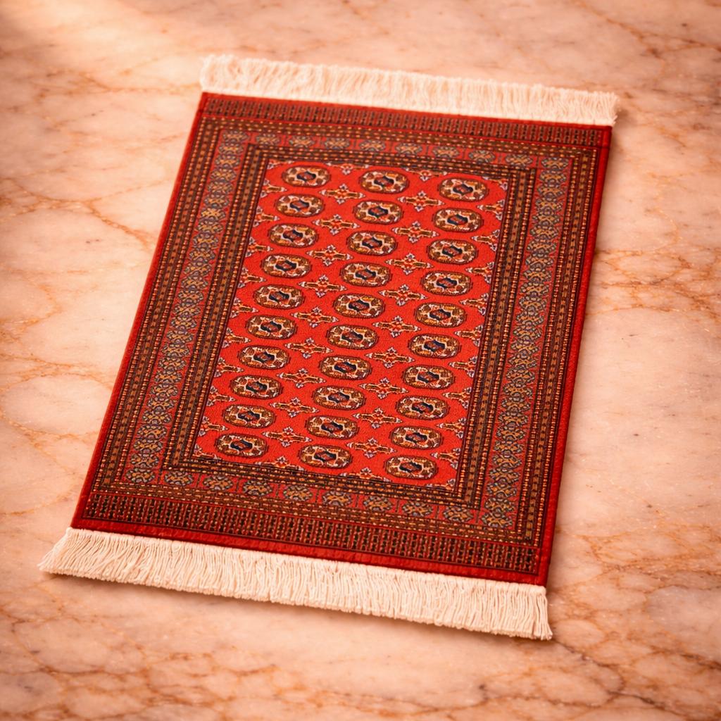 Tohfa Luxe Najma Tile Classic Coaster Rug Big - 23x18 cm