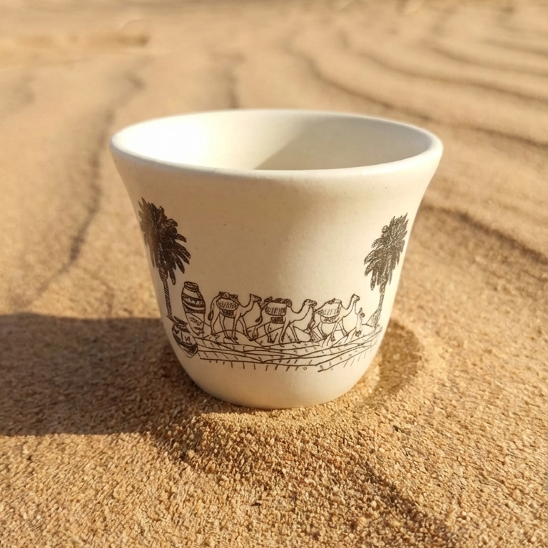 Desert Caravan Artisan Qahwa Cup (Single, 80ml)