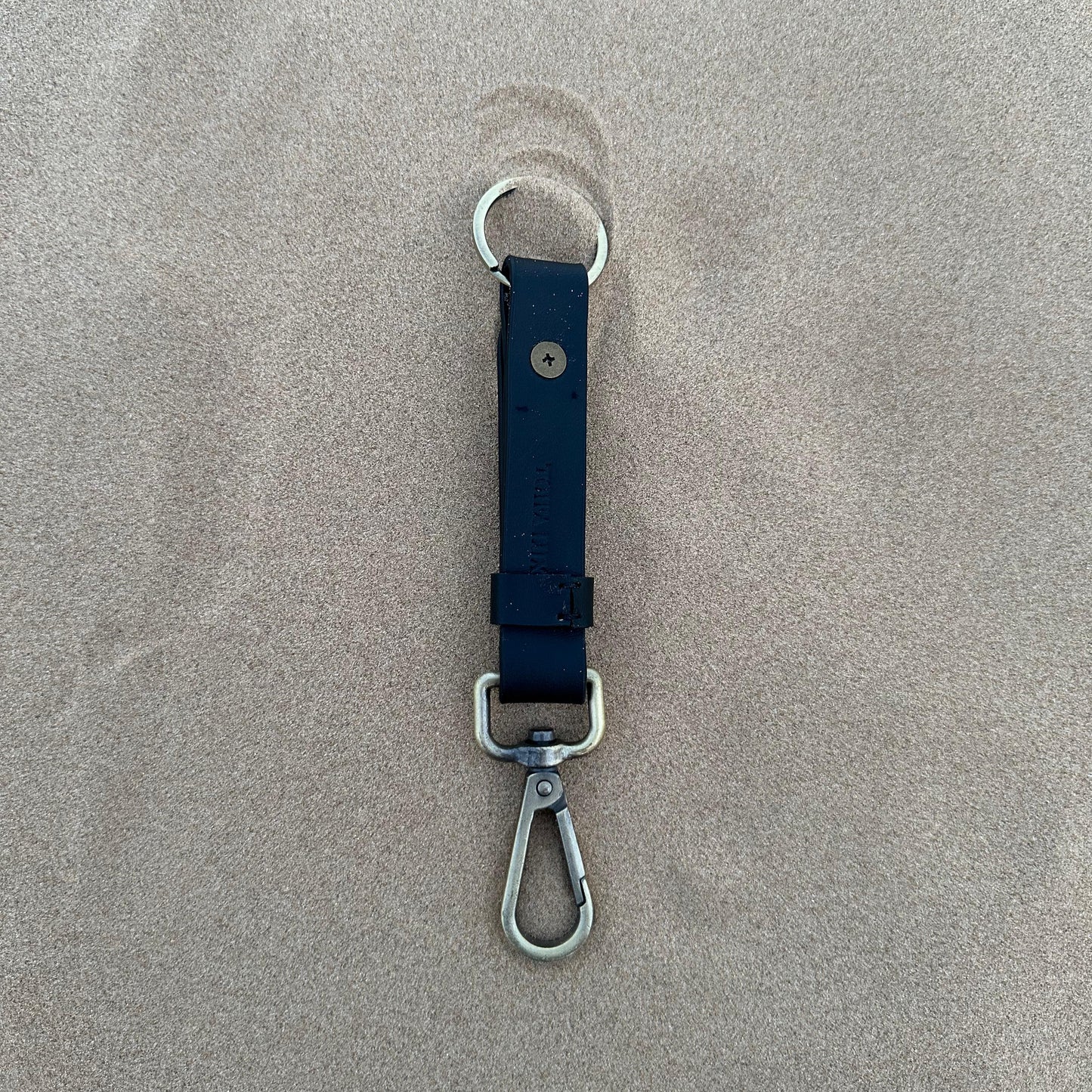 Handcrafted Genuine Leather Key Holder – Black