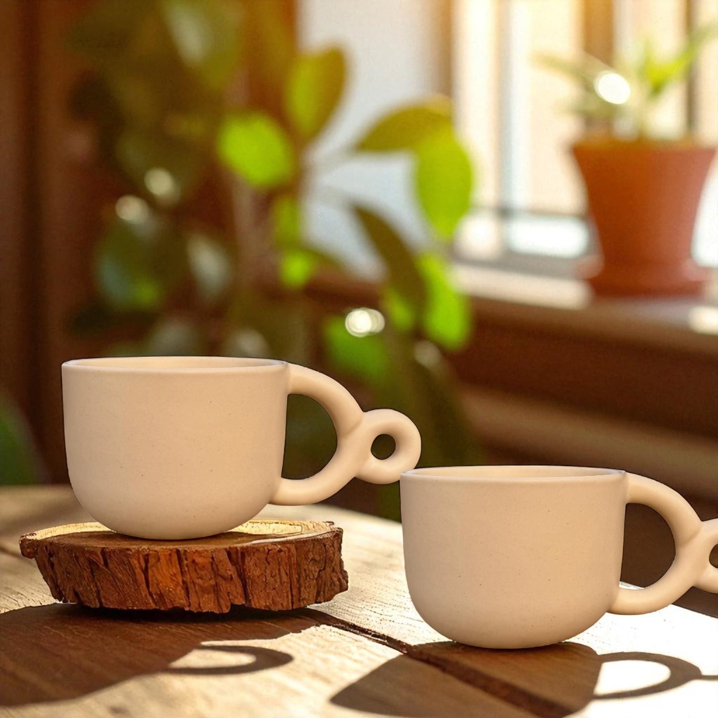 Double Ring Mug - Set of 2 in a Gift Box