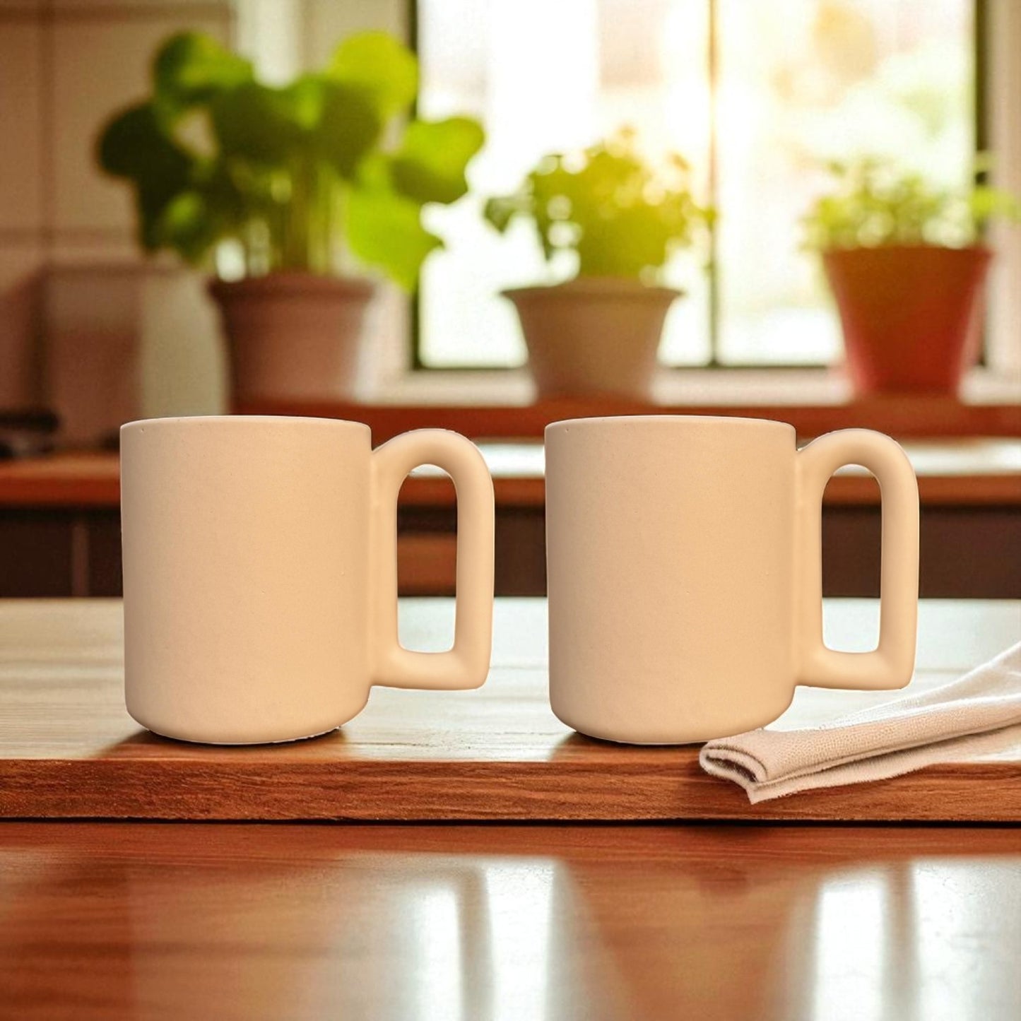 Door Mugs - Set of 2 in a Gift Box