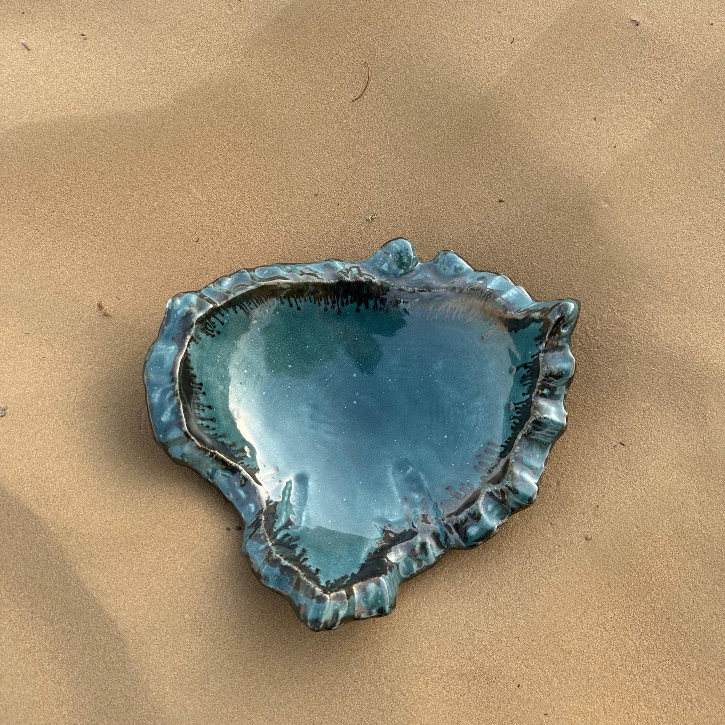 Sama – Ocean Glazed Sculptural Bowl