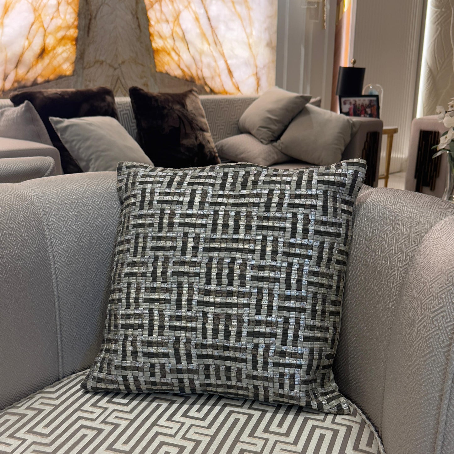 Maze Cushion 45x45 cm