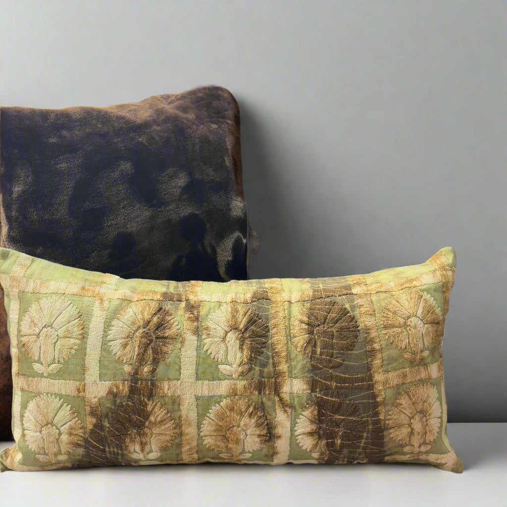Zohra Green long Decorative Cushion