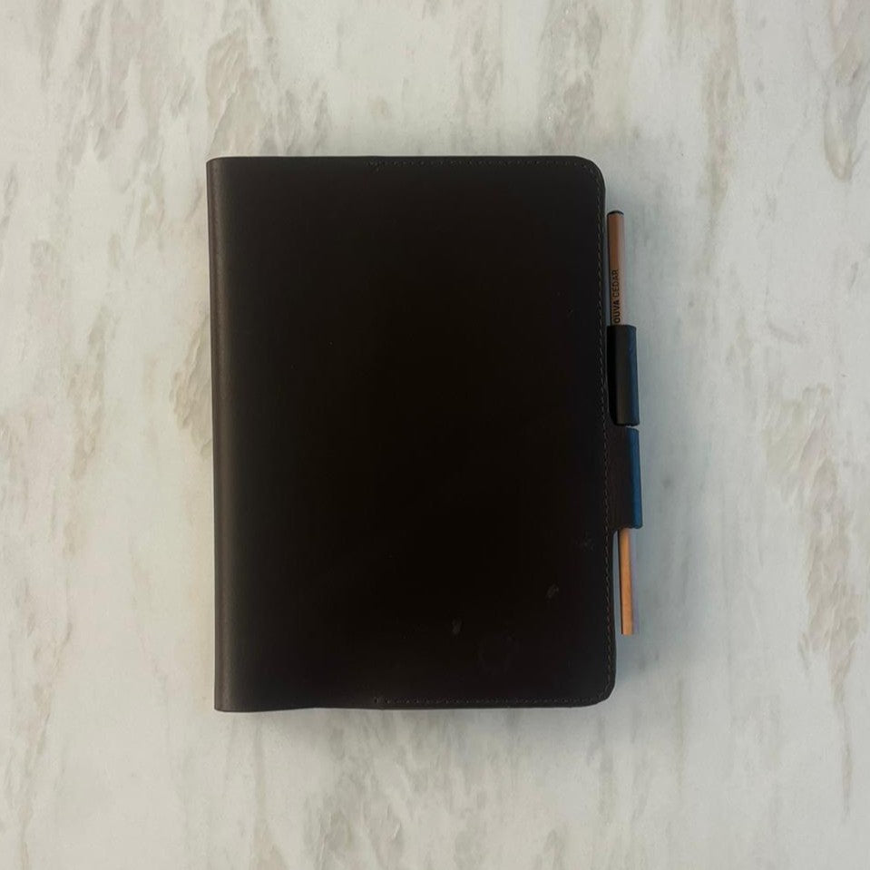 Premium Leather Diary - Black