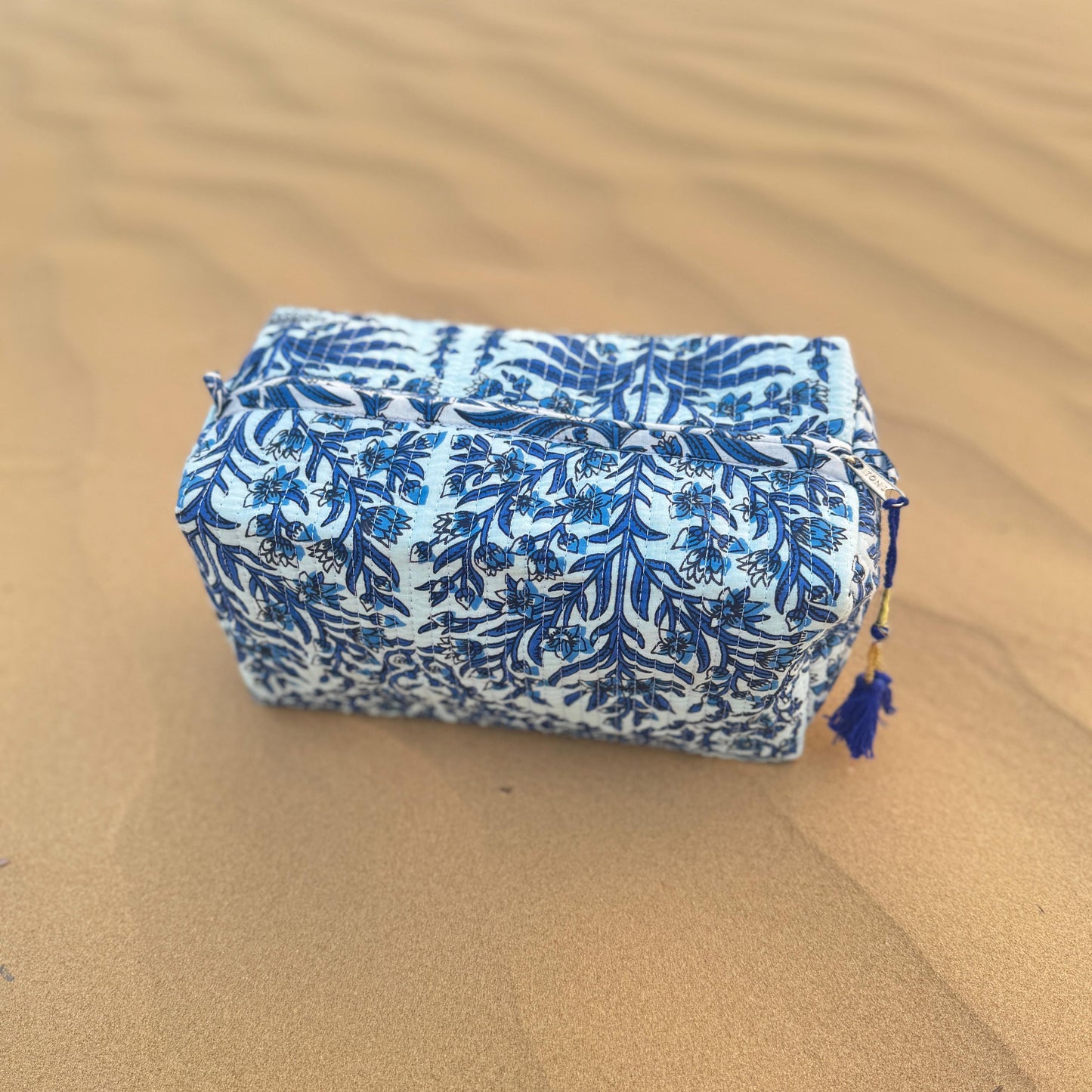 Saj Handmade Block Printed Pouch - Large