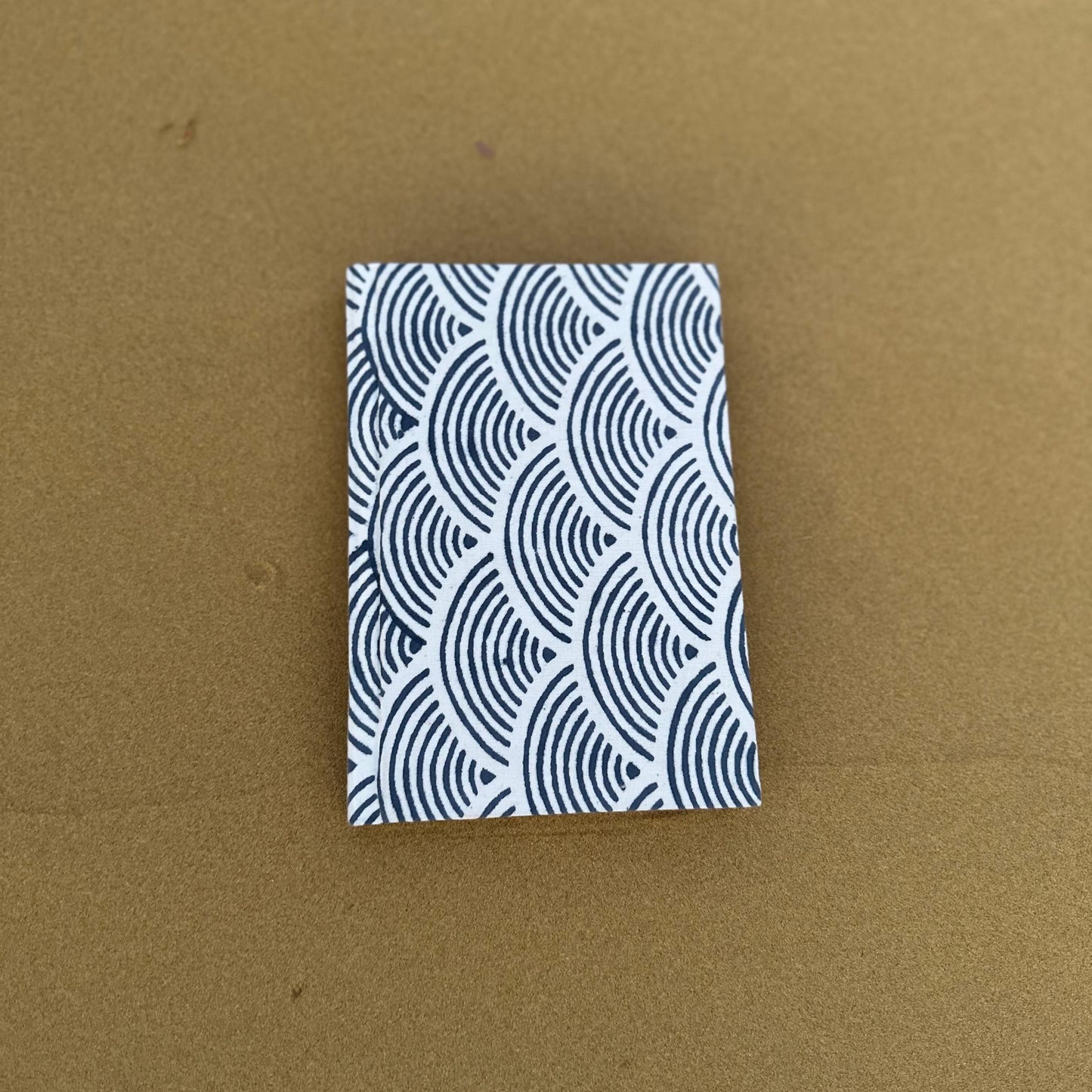 Wave Handmade Block Printed Diary