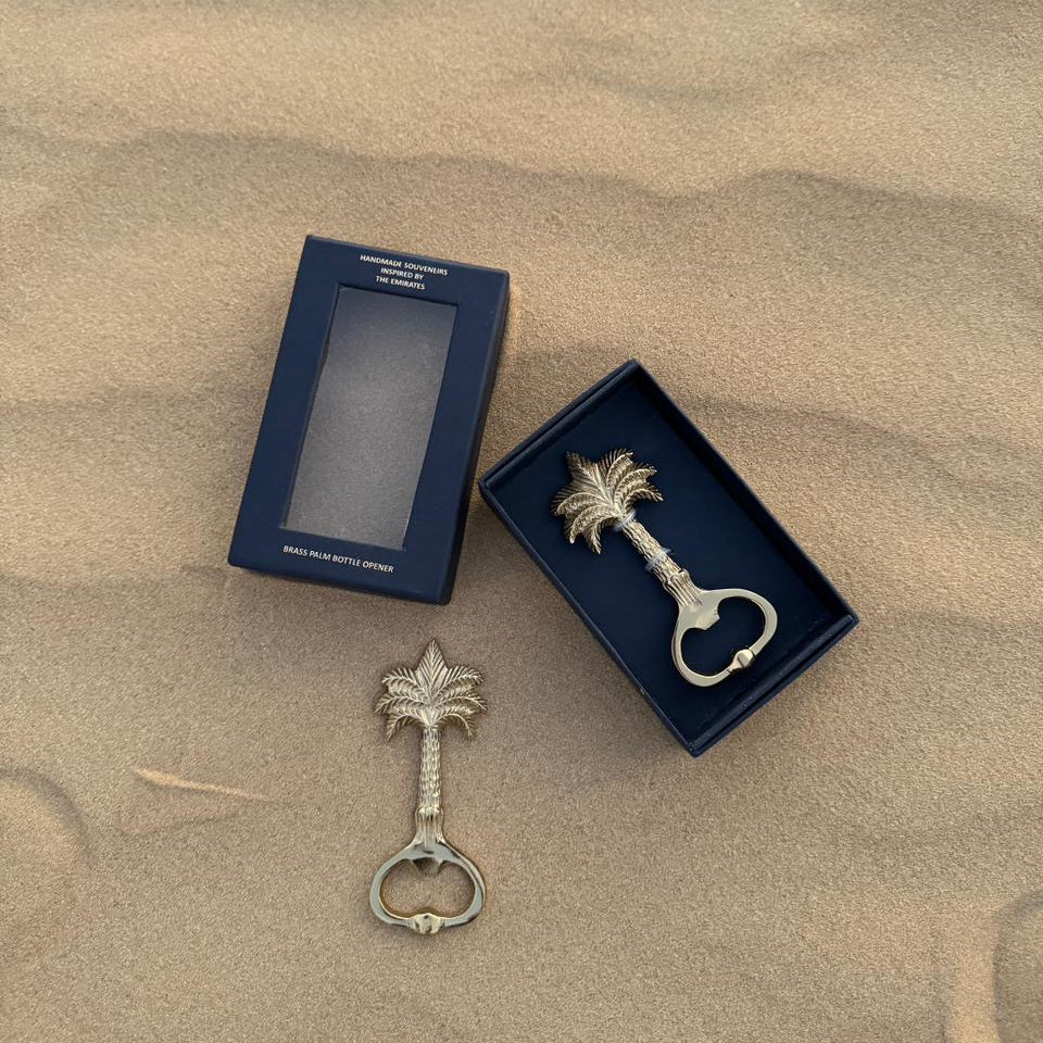 Brass Palm Brass Bottle Opener