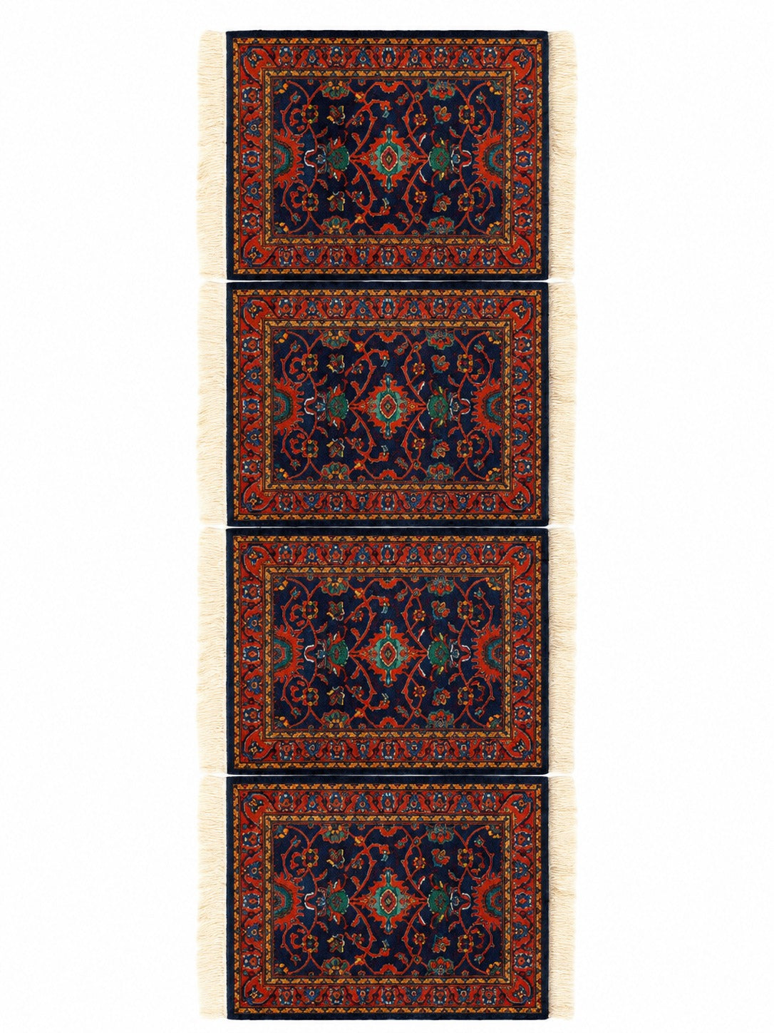 Royal Arabesque Heritage Carpet Coaster Set of 4