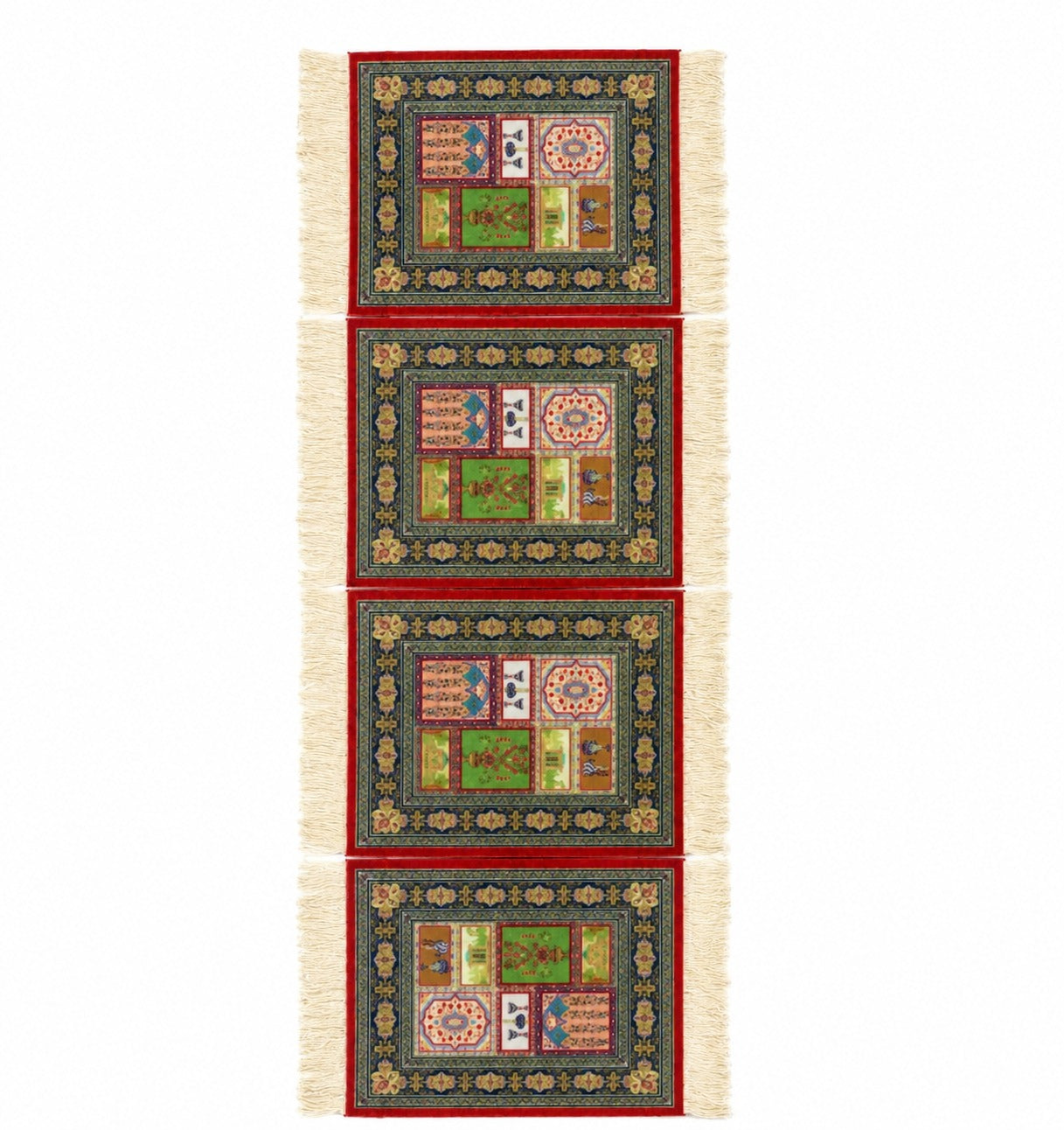Sajjadah Carpet Coaster Set of 4
