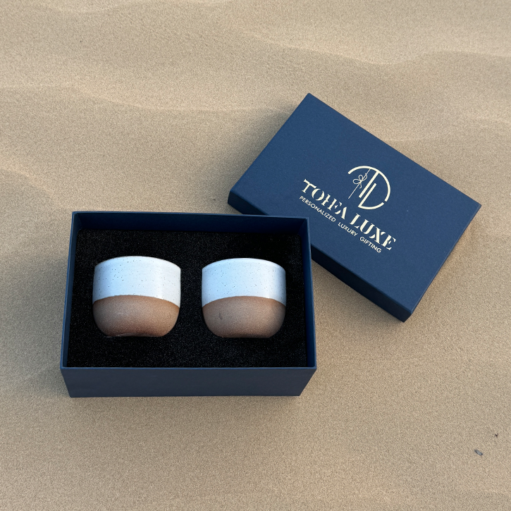 Madina Ceramic Cup - Set of 2 in a Gift Box