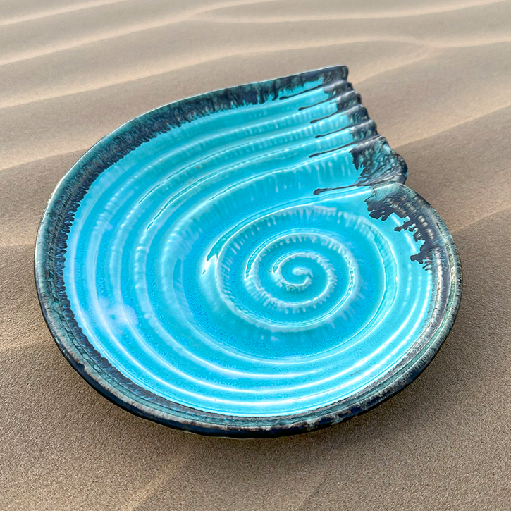 Shell Handmade Ceramic Serving Platter