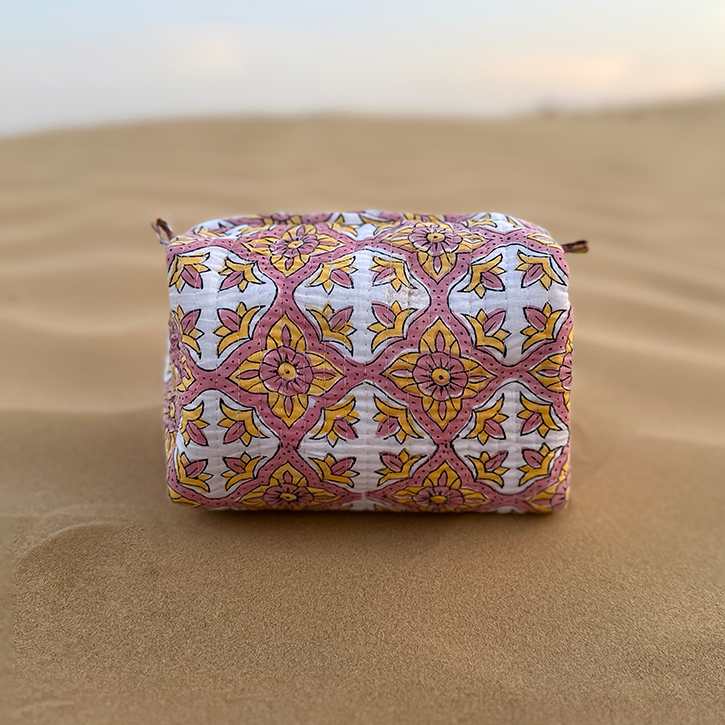 Tula Handmade Block Printed Pouch