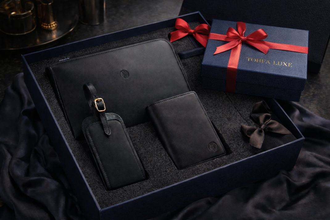 Handcrafted Leather Goods UAE – Leather Artistry | Tohfa Luxe – Tohfa ...