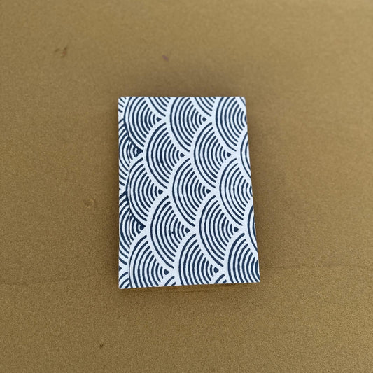 Wave Handmade Block Printed Diary