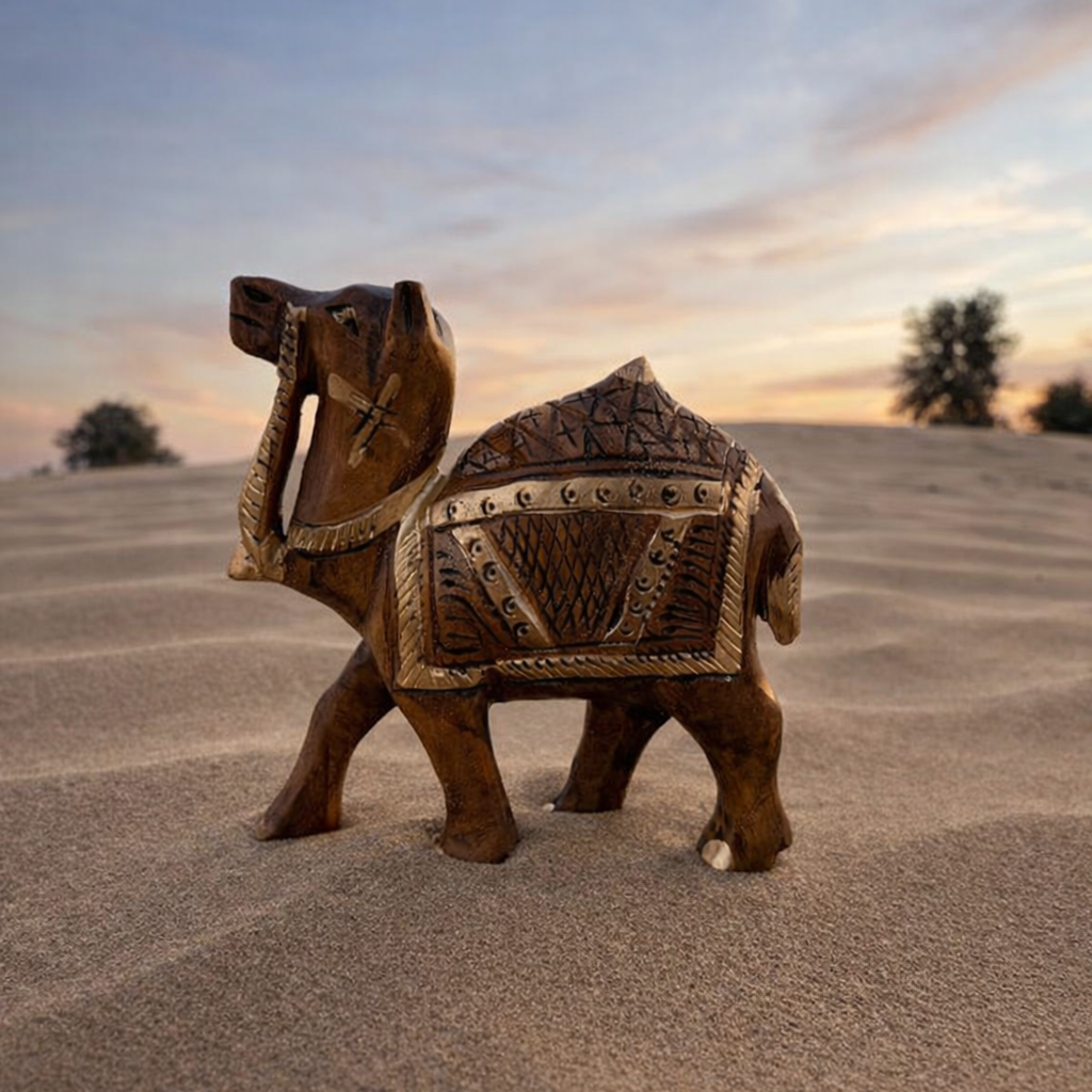 Rihla Wooden Handcrafted Camel