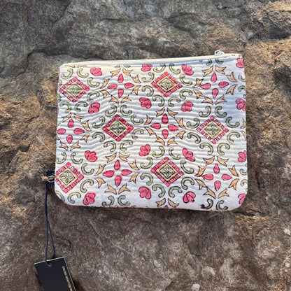 Auro Handmade Block Printed Flat Pouch