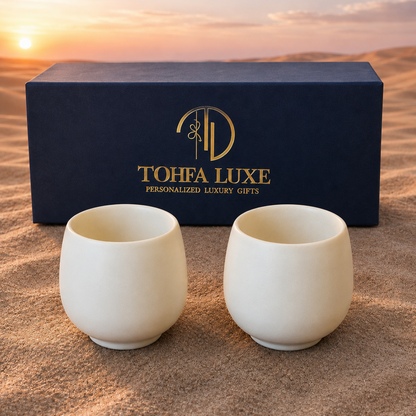Tranquil Clay Cup Set of 2