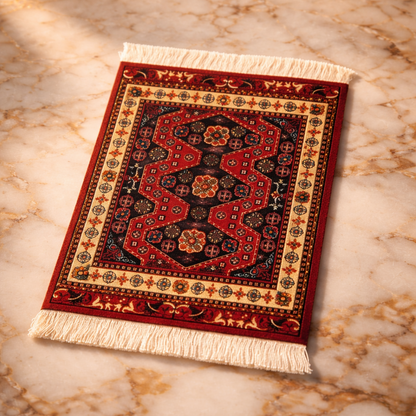 Tohfa Luxe Noor Mosaic Classic Coaster Rug Big - 23x18 cm
