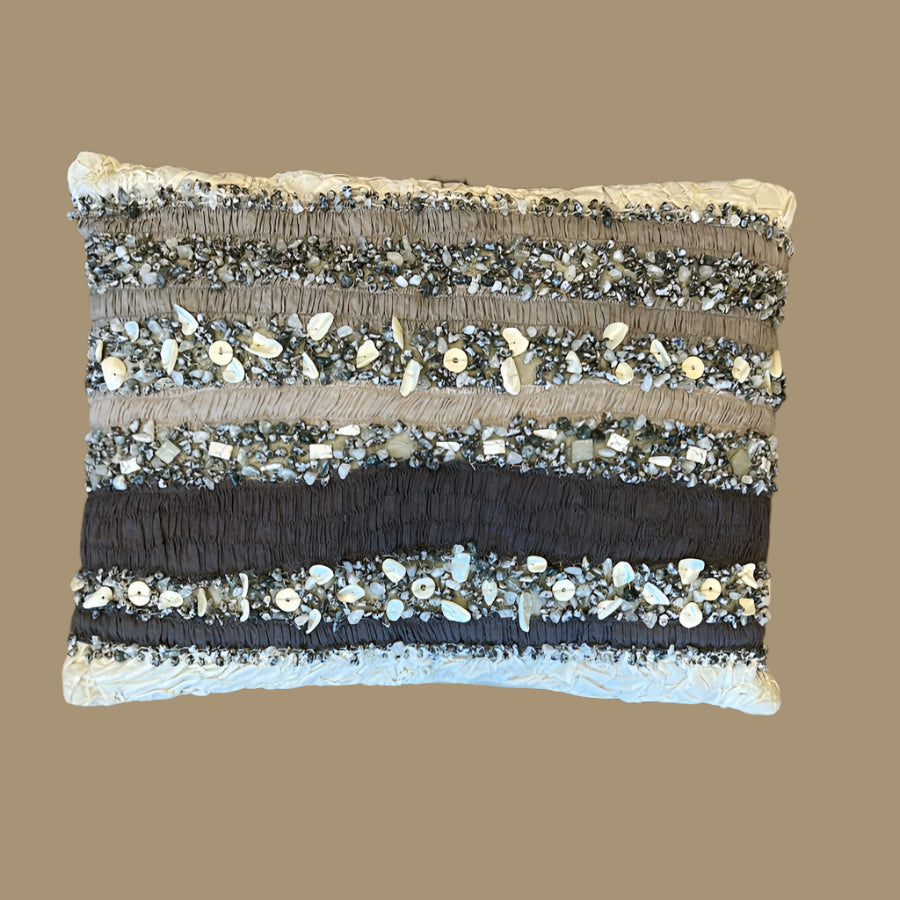 Fiza Handcrafted Textured Cushion – 30 x 40 cm