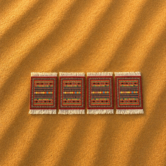 Tohfa Luxe Qamar Al Sultan Luxury Coaster Rug