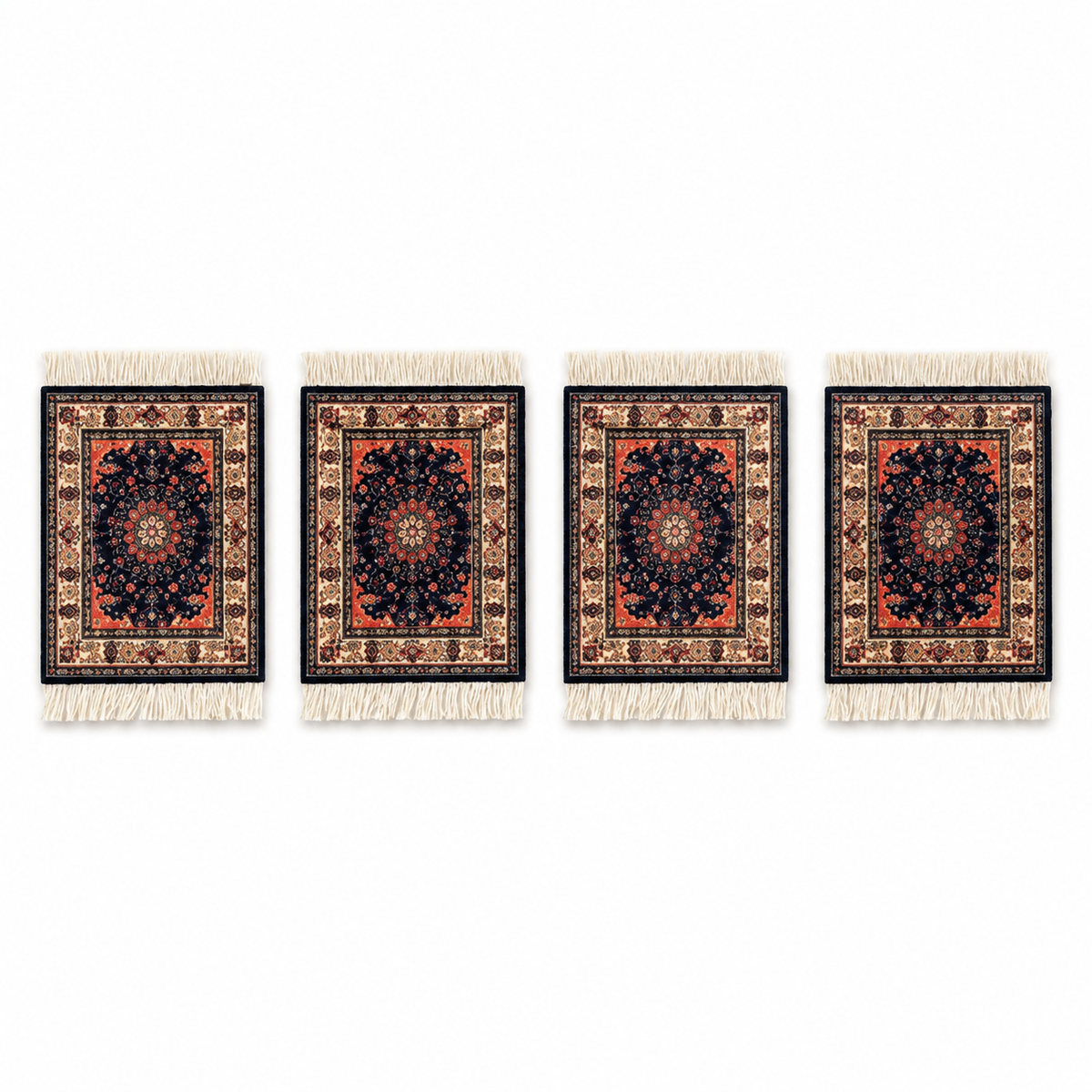 Sultan's Arabesque Carpet Coaster Set of 4