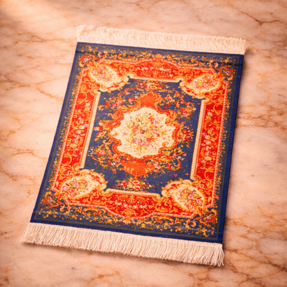 Tohfa Luxe Rimal Elegance Classic Coaster Rug Big - 23x18 cm