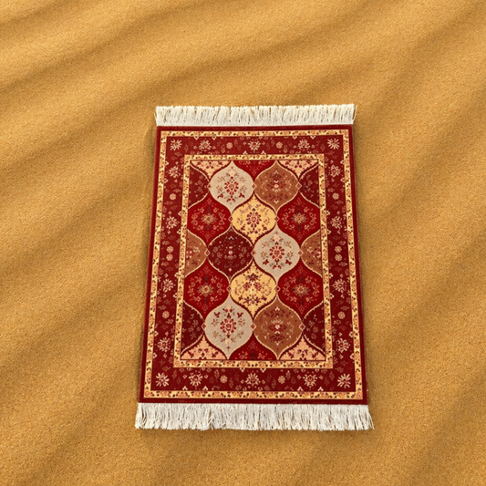 Tohfa Luxe Layali Desert Classic Coaster Rug Big - 23x18 cm