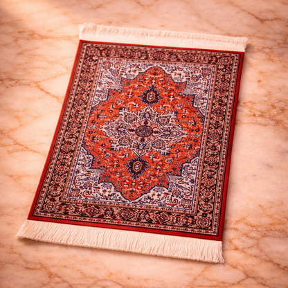 Tohfa Luxe Baraka Heritage Classic Coaster Rug Big - 23x18 cm