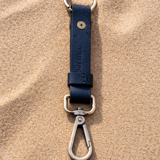 Handcrafted Genuine Leather Key Holder – Black