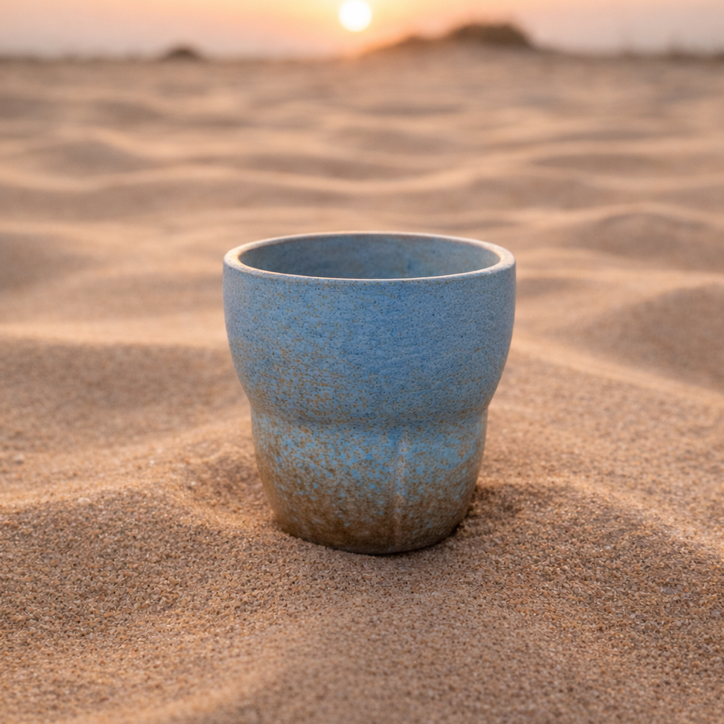 Gradir Blue Ceramic Cup - Single