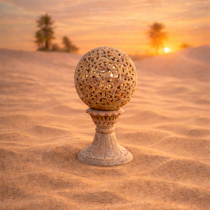 Abeer Marble Bukhoor & Candle Holder