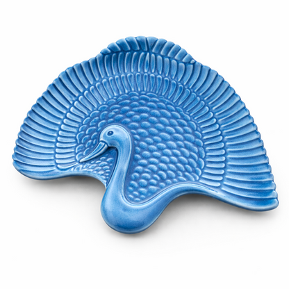 Feza – Artistic Ceramic Feather-Shaped Platter