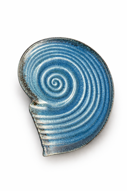 Coastal Blue Handmade Ceramic Serving Platter