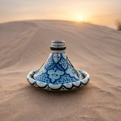 Tazim – Verdant Heirloom Ceramic Bowl with Lid