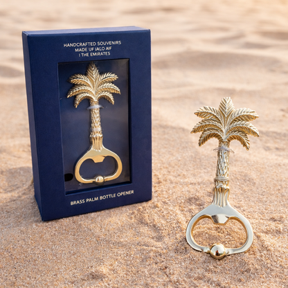Brass Palm Brass Bottle Opener
