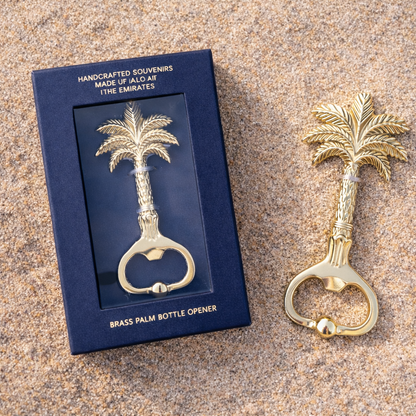 Brass Palm Brass Bottle Opener