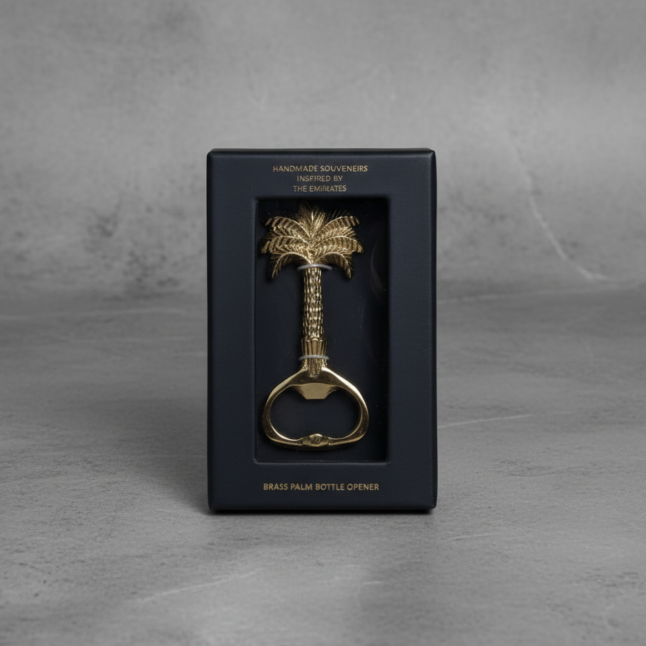 Brass Palm Brass Bottle Opener