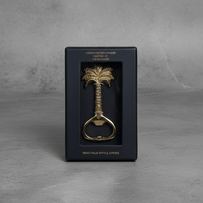 Brass Palm Brass Bottle Opener