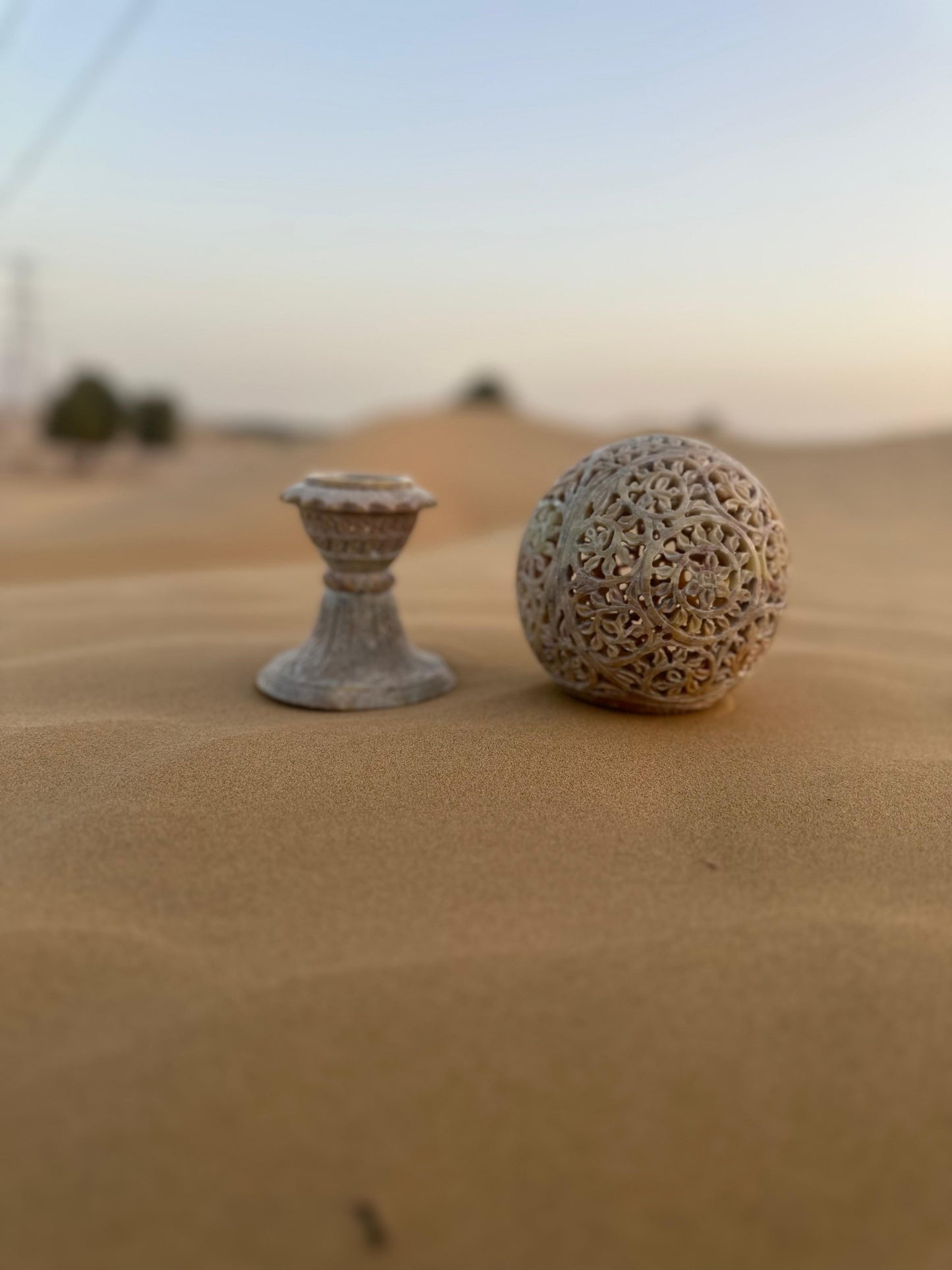 Abeer Marble Bukhoor & Candle Holder