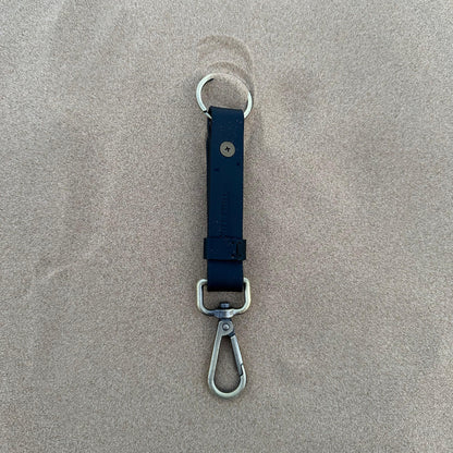 Handcrafted Genuine Leather Key Holder – Black