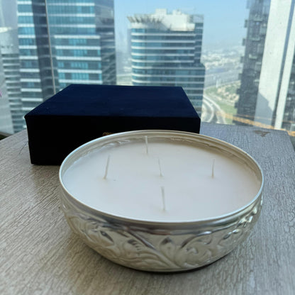 Celeste Urli Big Candle in Premium Velvet Gift Box - Oud fragrance