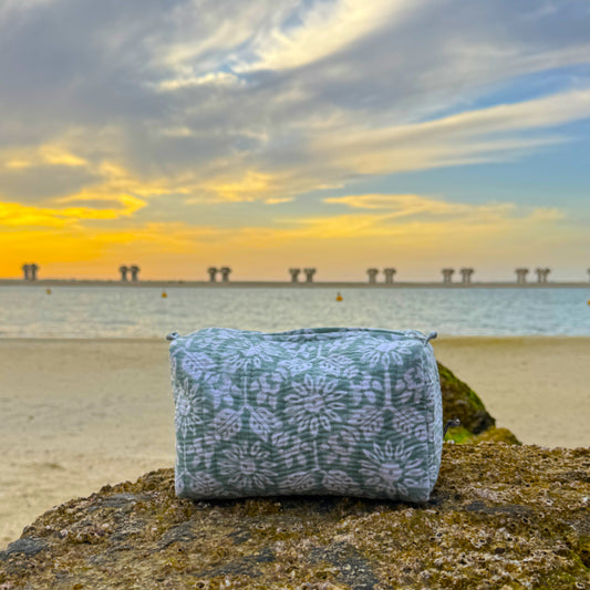 Sosan Handmade Block Printed Pouch