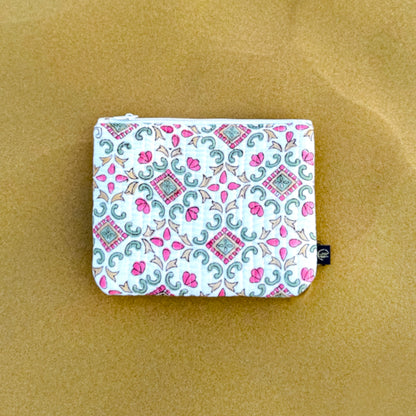 Auro Handmade Block Printed Flat Pouch