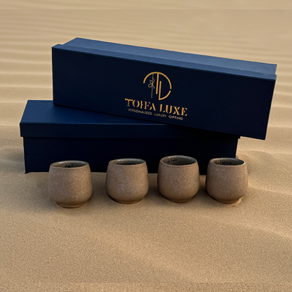 Believe Clay Cup - Gift Set of 4