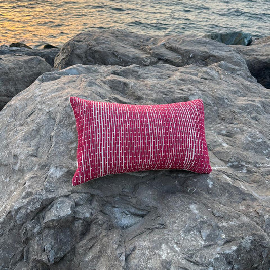 Sculpted Cotton Cushion – 30 x 50 cm (Filler Included)