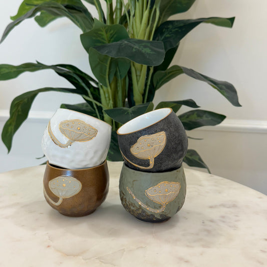 Sakura Seed Teacups Set of 4