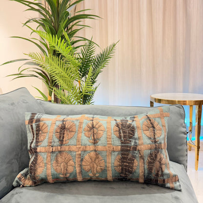 Zohra Blue long Decorative Cushion with filler