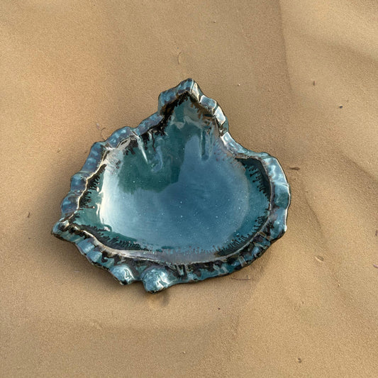 Sama – Ocean Glazed Sculptural Bowl