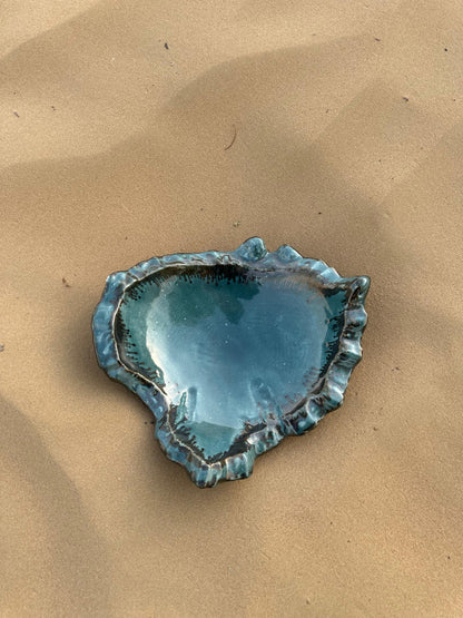Sama – Ocean Glazed Sculptural Bowl
